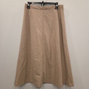 GAP Stretch Wool Blend A Line Midi Skirt Size 6